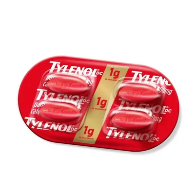 TYLENOL DC MULTIPLAS DORES 1G 4CP(JJO)